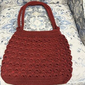 Crochet tote
